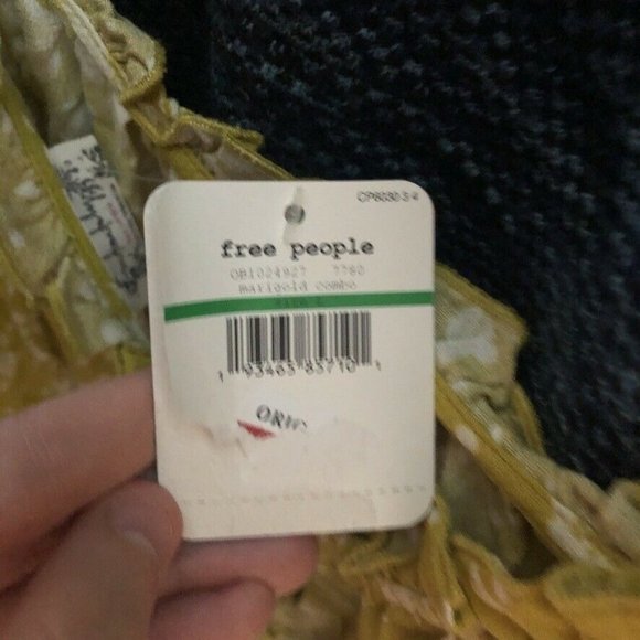 Free People One on One Date Marigold Bodysuit - Picture 3 of 7